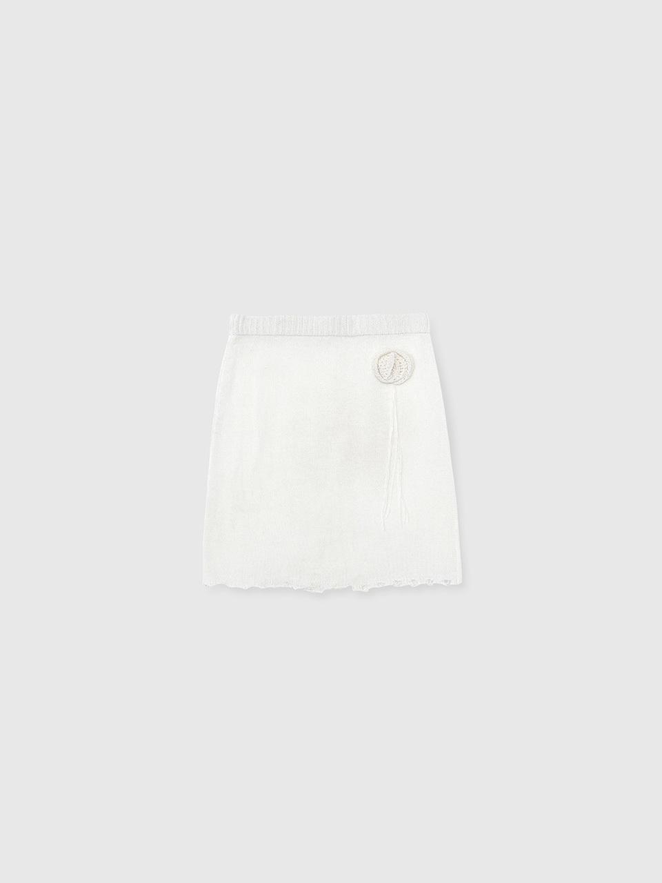 NIEEH ROSE KNIT SKIRT