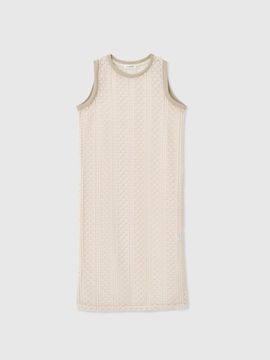 NIEEH SHEER JACQUARD DRESS