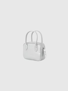 NIEEH SQUARE BAG MINI_SILVER