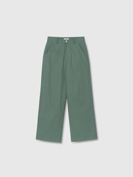 NIEEH Wide Chino Pants - Green