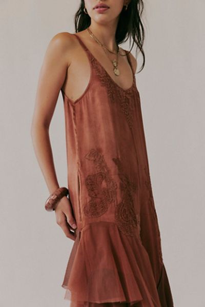 pink satin dress with lace Rinna Pink Lace And Satin Bardot-Neck Maxi Dress – Club L London