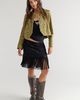 Nigel Preston Nigel Preston Micro Mini Fringe Skirt - 3