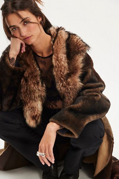 Nigel Preston Nigel Preston Patched Suede Coat