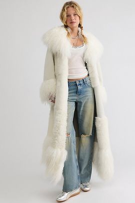 Nigel Preston Nigel Preston Snow Queen Patch Long Coat