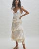 Nigel Preston Nigel Preston Tiered Midi Dress - 1