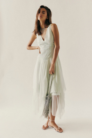 soft lace wedding dress Soft Salt Wedding Dress| Wedding Gowns M / Salt / Lace