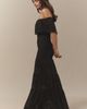 Nightcap Lanai Positano Off-Shoulder Tiered Lace Maxi Dress - 4
