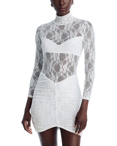 Nightcap Nightcap Drop Waist Lace Mini Dress
