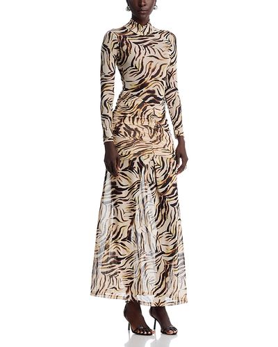 Nightcap Nightcap Drop Waist Mesh Maxi Dress