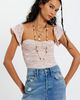 Nightcap Nightcap Flutter Lace Bodysuit - 1