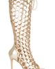 NIIHAI NIIHAI Honeycomb Lace Up Heel - 1