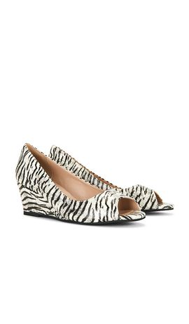NIIHAI NIIHAI Open Toe Mule Wedge