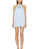 NIIHAI NIIHAI Rose Detail Halter Dress - 1