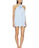 NIIHAI NIIHAI Rose Detail Halter Dress - 2