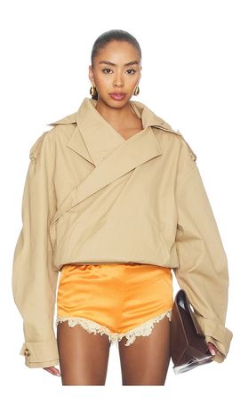 NIIHAI NIIHAI Trench Hoodie
