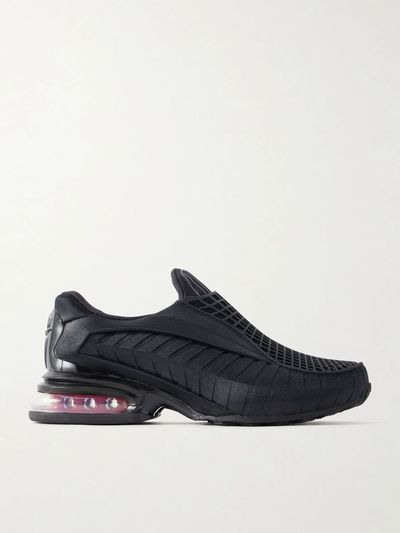 NIKE Air Max Dolce rubber-trimmed mesh slip-on sneakers