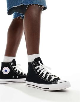 Nike Converse Chuck Taylor All Star Hi canvas sneakers in black