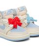 Nike Jordan Nike Jordan Baby Off-White & Blue Jordan 1 Retro High OG Sneakers - 4