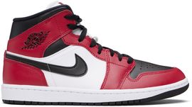 Nike Jordan Nike Jordan Red & Black Air Jordan 1 Mid Sneakers