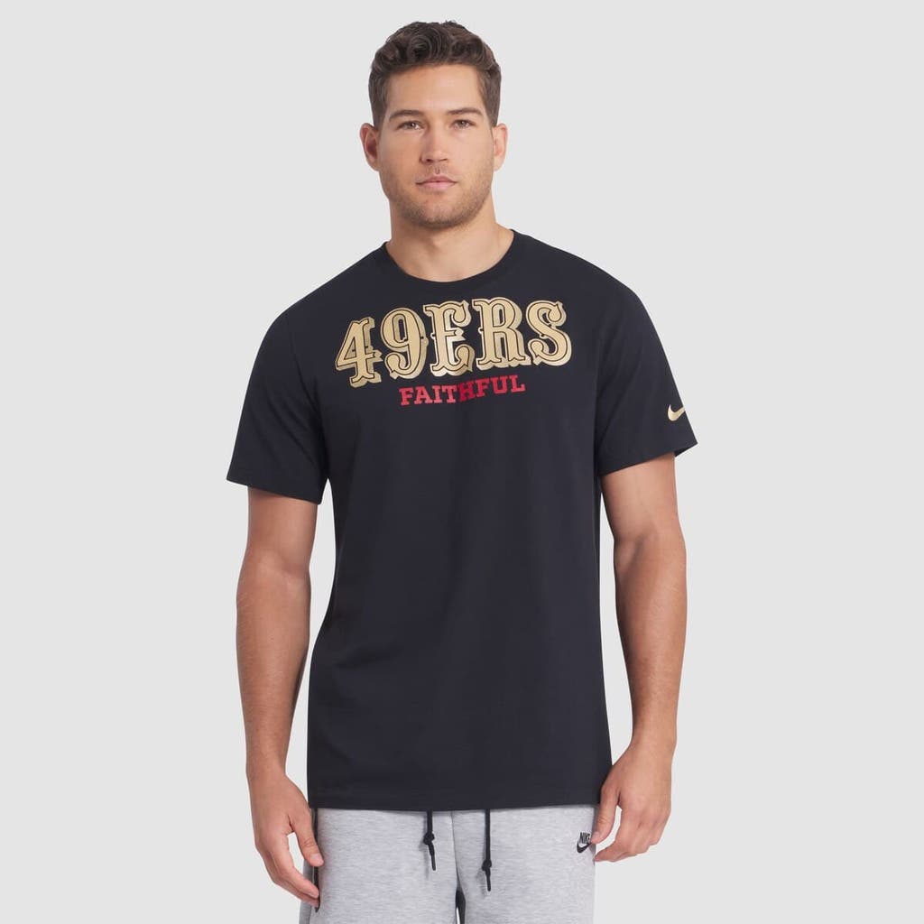 Nike - Men's Black San Francisco 49ers 2025 Rivalries Collection ...
