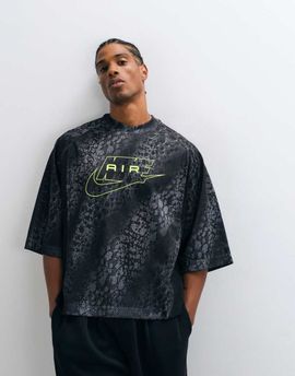 Nike Nike Air jersey top in dark gray