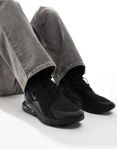 Nike Nike Air Max 270 men's sneakers in triple black