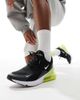 Nike Nike Air Max 270 sneakers in black and green - 1