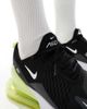 Nike Nike Air Max 270 sneakers in black and green - 4