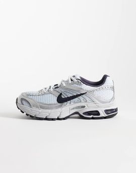 Nike Nike Air Max Moto 2K sneakers in blue and metallic silver