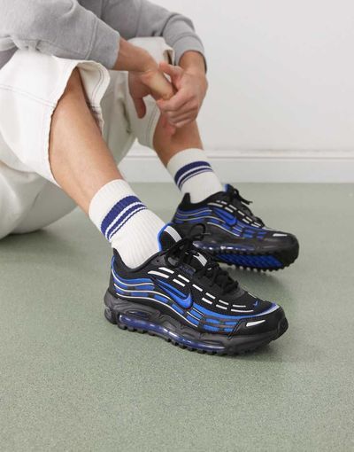 Nike Nike Air Max TL 2.5 sneakers in black & blue