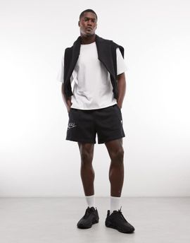 Nike Nike Air shorts with stripe detailing in black-White