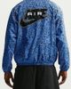 Nike Nike Air Woven Allover Print Jacket in Blue Crystal, Men's at Urban Outfitters - 2