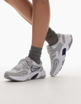 Nike Nike AL8 sneakers in gray and navy