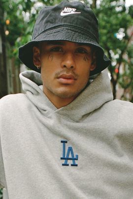 Nike Nike Apex Futura Wash Bucket Hat in Black, Men's at Urban Outfitters