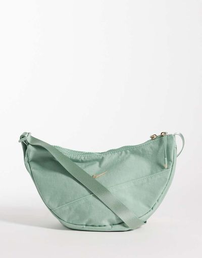 Nike Nike Aura crescent crossbody bag in green-Multi