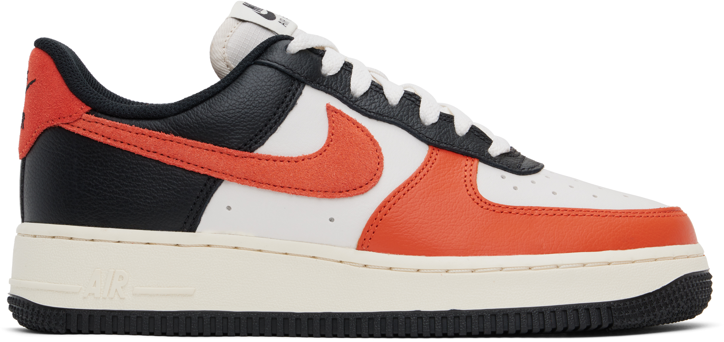 af1 orange and black