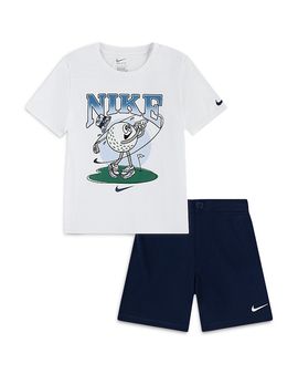 Nike Nike Boys' Dri-fit Graphic Tee & Shorts Set