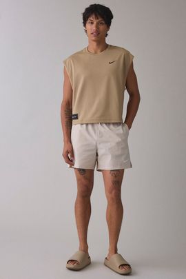 Nike Nike Breaker Ripple 5" Swim Shorts in Parachute Beige, Men's at Urban Outfitters
