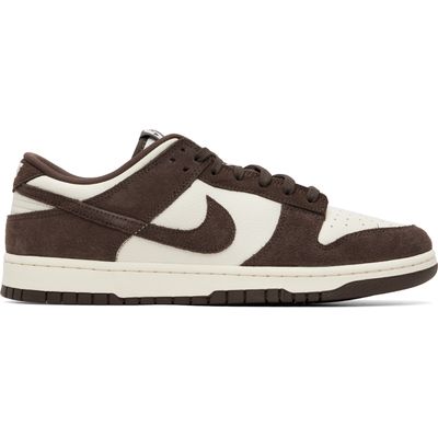 Nike Nike Brown & Off-White Dunk Low Retro SE Sneakers