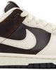 Nike Nike Brown & Off White Dunk Low Retro Sneakers - 1