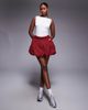 Nike Nike bubble skirt in burgundy-Red - 2