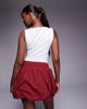 Nike Nike bubble skirt in burgundy-Red - 4