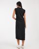 Nike Nike Chill ankle length dress with swoosh detail in black - 2
