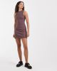 Nike Nike Chill ribbed tank dress in brown - 2