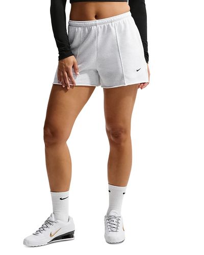 Nike Nike Chill Terry Mid Rise French Terry Shorts