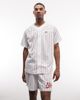 Nike Nike Club Baseball striped shorts in white - 2