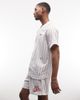 Nike Nike Club Baseball striped shorts in white - 3