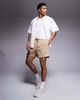 Nike Nike Club Fleece woven shorts in khaki-Green - 1
