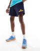 Nike Nike Club French Terry shorts with logo in navy - 4