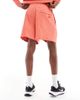 Nike Nike Club French Terry shorts with logo in orange - 2